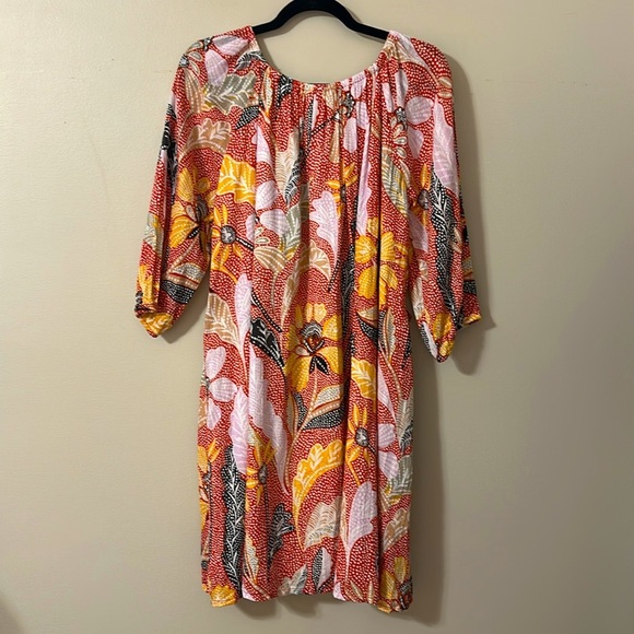 Elizabeth and James Marika Uptown Garden Float Dress Sz Small Farmhouse Relaxed - Picture 2 of 11